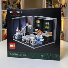 LEGO The X-Files Scully's Lab Complete Set 40896 221 pcs Ages 18+