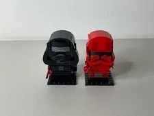 Lego Star Wars Brick Headz Kylo Ren and Sith Trooper 75232 PRE-BUILT