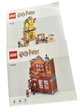 LEGO Harry Potter Quidditch Ice Cream BUILDING INSTRUCTION MANUALS ONLY 76452
