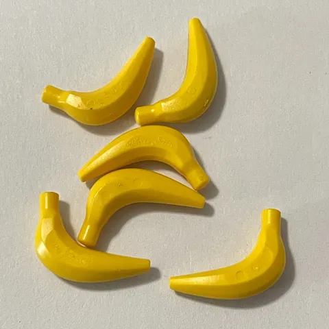 Lego 33085 Yellow Replacement Add-on Parts Pieces Lot of 6