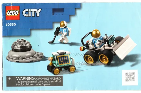 Lego ~  Instructions Manual Booklet Only ~ City 60350
