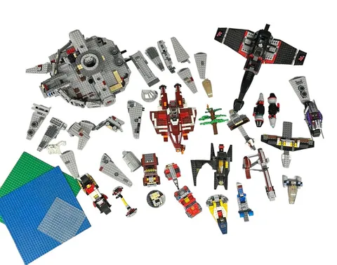 LEGO Star Wars Starship X-Wing Fighters-Land Cruisers, Misc Parts/Pieces 8.6 lbs