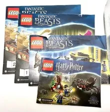 LEGO Harry Potter Manual Lot Booklets Only