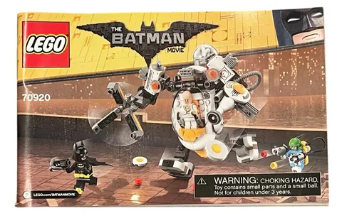 LEGO Batman Movie Egghead Mech Food Fight 70920 Instruction Manual Only