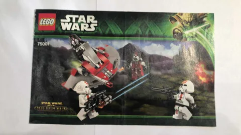 Lego Instructions Notice star wars Republic Troopers vs. Sith Troopers 75001