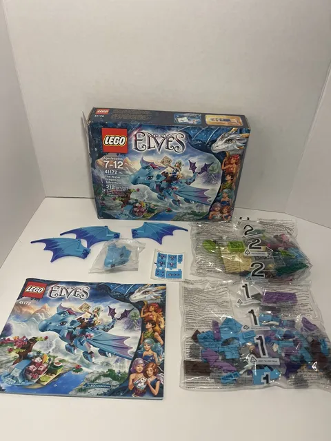 LEGO Elves: The Water Dragon Adventure (41172) Sealed bags/ Opened box