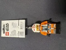 LEGO KE244H LUKE SKYWALKER PILOT 3" Keychain KEYLIGHT LED Lights NEW