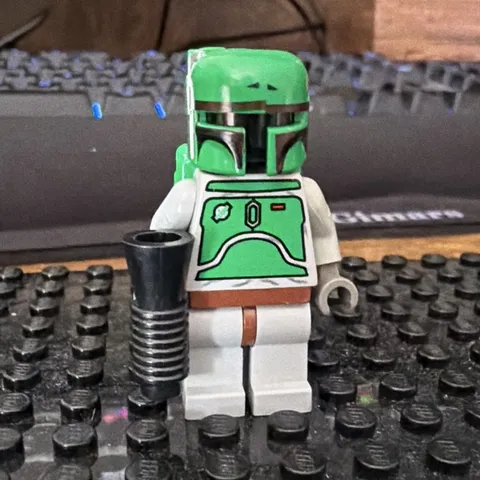 LEGO 7144 Boba Fett w/ Blaster and Original Jetpack w/Han Solo Carbonite