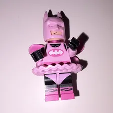 LEGO The LEGO Batman Movie Pink Fairy Batman Minifigure Plastic Age 5+
