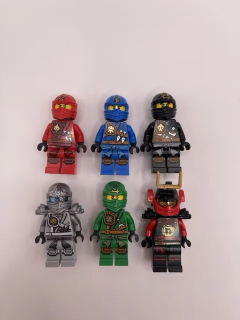 Lego Ninjago Tournament of Elements Jungle Robe Suits Minifigure lot 2015 RARE