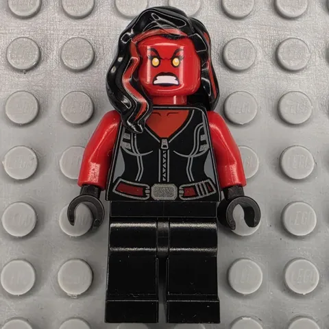 Lego Marvel Super Heroes Minifigure SH0372 Red She-Hulk