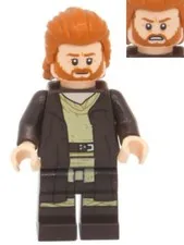 LEGO® Minifig sw1227 - Obi-Wan Kenobi - Dark Brown Robe