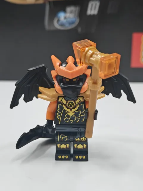 NEW Ninjago Cole Dragon Form Custom Lego Minifigure 71859 Dragon Of Life