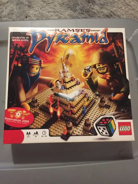 LEGO Ramses Pyramid 3843 100% Complete With Box