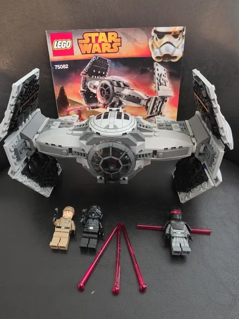 LEGO 75082 Star Wars: TIE Advanced Prototype Appears Comple with Manual - No Box