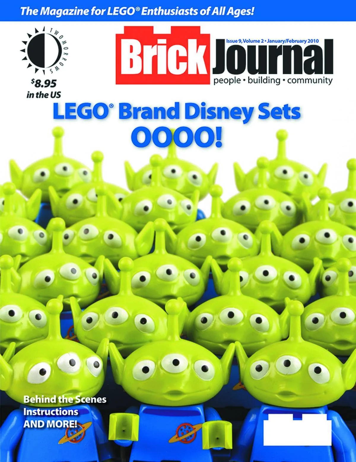 Brickjournal Magazine #9 for Lego Enthusiasts of All Ages TwoMorrows 2016