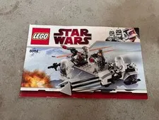 Lego Snow Trooper Battle Pack 8084 Instructions Only