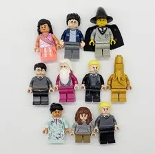 Lot of 10 LEGO Harry Potter Minifigures Vintage and New Assorted Figures #11
