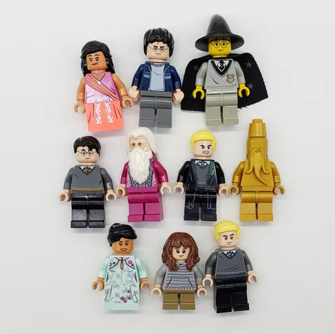Lot of 10 LEGO Harry Potter Minifigures Vintage and New Assorted Figures #11