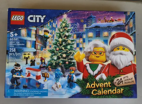 Retired! LEGO City 60381 City Advent Calendar 2023 - Brand New Sealed