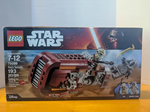 LEGO Star Wars: Rey's Speeder (75099) FACTORY SEALED + RETIRED + FREE SHIPPING