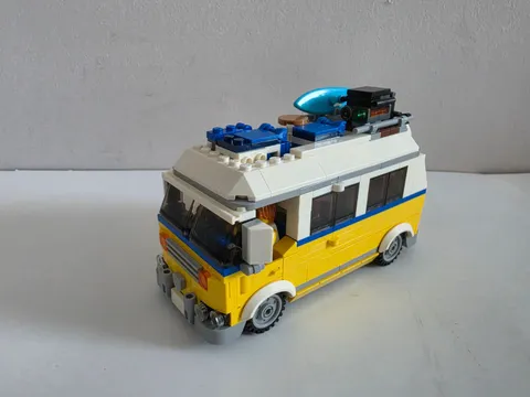 Lego Creator 31079 Sunshine Surfer Van - Preowned, 100% Parts, No Instructions