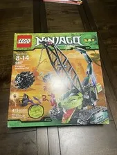 LEGO Ninjago Fangpyre Wrecking Ball 9457 Set MISSING SOME PIECES AND MINIFIG