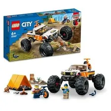 LEGO City 4WD Off-Road Adventure 60387 Toy Block Present Vehicle Boys Girls Ages