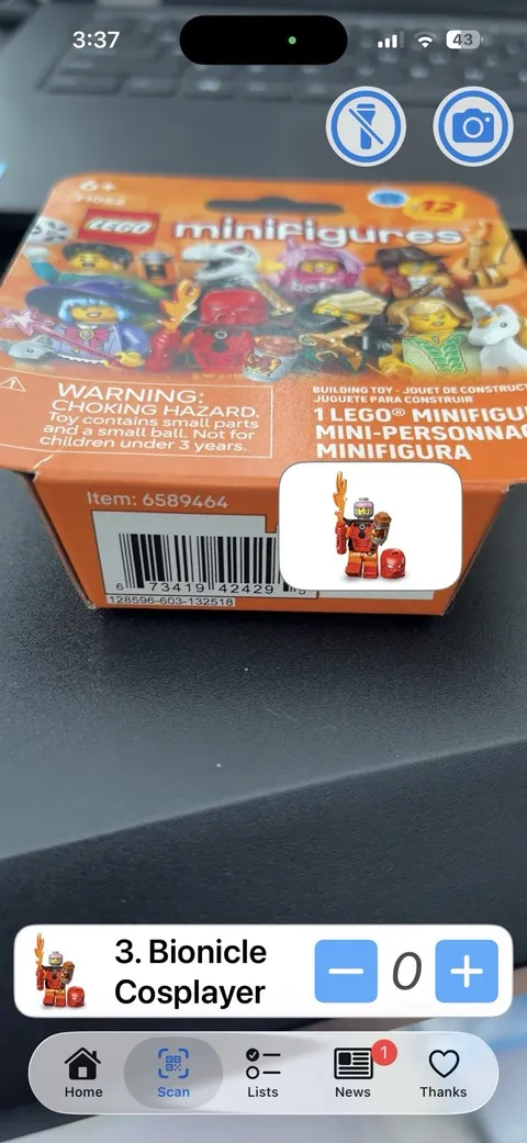 LEGO Minifigures Series 29 Bionicle Cosplayer 71052 Minifigure
