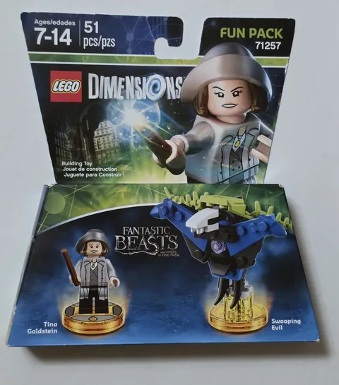 New in Box LEGO Dimensions Fantastic Beasts Fun Pack 71257 NIB Tina Goldstein