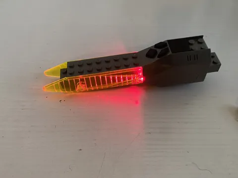 Lego X239 Insectoid Stinger Electric Light Sound 1998 Works 4x20x5 6977 6969 