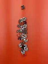 37x LEGO Technic Perpendicular Axle & Pin Connector #42003 Parts