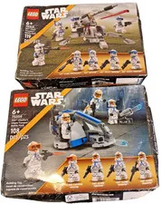 LEGO Star Wars Clone Trooper 75345 75359 501st 332nd Sealed Sets Damaged Boxes