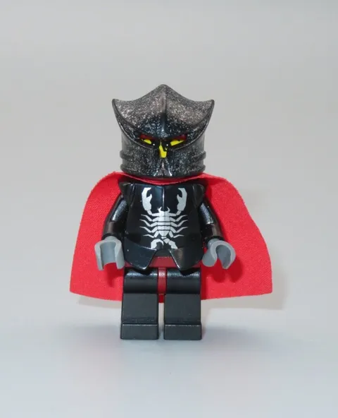 LEGO Castle Lord Vladek with cape armor minifigure 8823 Knights Kingdom