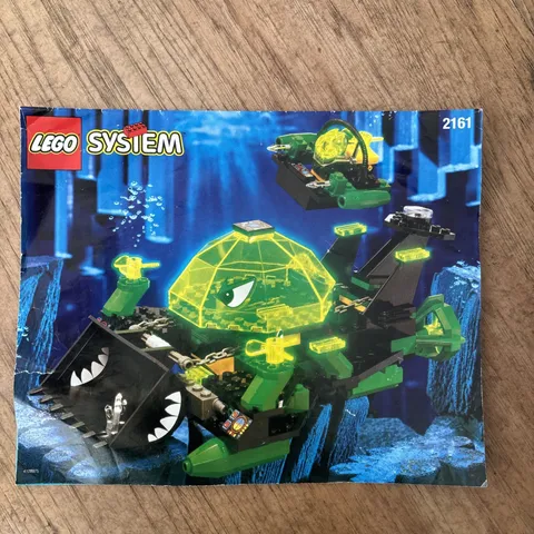 LEGO SYSTEM #2161 Instruction MANUAL Only VTG 1997