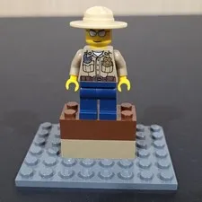 LEGO City Minifig cty0260 - Forest Police Officer - Light Scratches/No Cracks