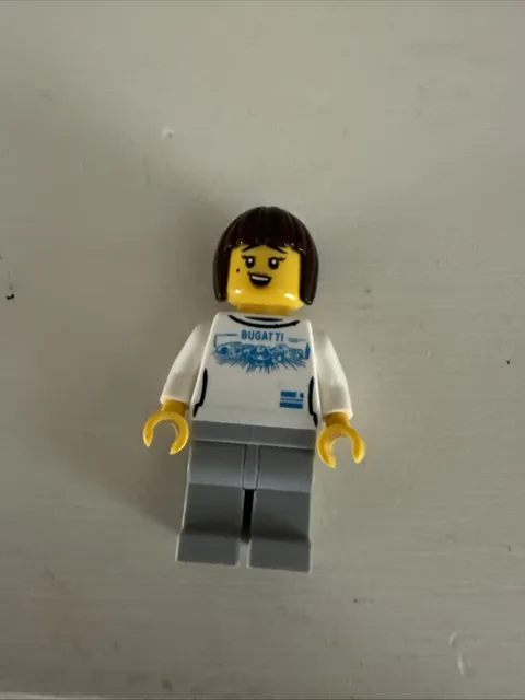 LEGO BUGATTI CENTODIECI SPEED CHAMPION MINIFIGURE WITH FREE SHIPPING