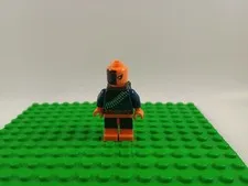 Lego Deathstroke Minifigure Batman Superheroes Harbor Pursuit 76034 sh194 Sh0194