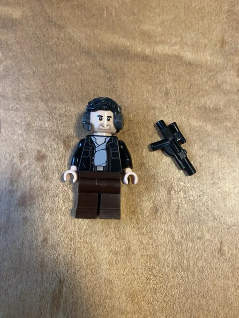 Lego Star Wars Captain Poe Dameron (Headset) Minifigure
