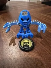 Rare Vintage Lego 1390 Blue Maku Bionicle 