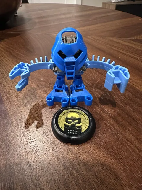 Rare Vintage Lego 1390 Blue Maku Bionicle 