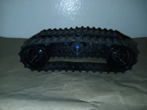 Lego Large Tank Tread Bases: pre-built rubber tracks starter kit wheels 14 studs