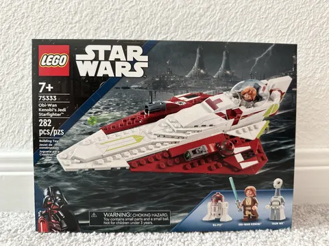 LEGO Star Wars 75333 Obi-Wan Kenobi’s Jedi Starfighter New Sealed 282pc