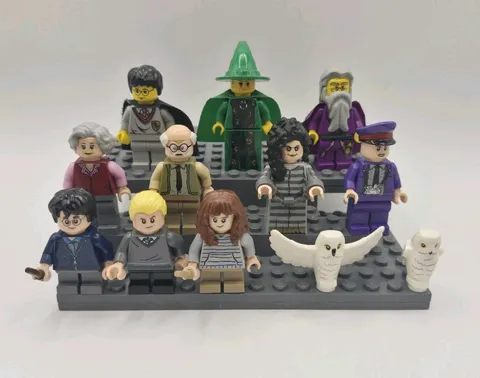 LEGO Harry Potter Minifigure Lot Dumbledore Harry Mcgonagall Vintage & Modern