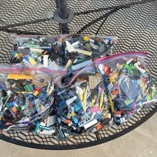 LEGO Bulk Lot Mixed Bricks and Pieces Assorted Colors 10 Lbs Pounds Loose