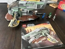 LEGO Star Wars Episode V Slave I 6209 Set 537 Pieces Boba Fett With Manual
