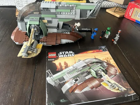 LEGO Star Wars Episode V Slave I 6209 Set 537 Pieces Boba Fett With Manual