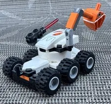 Lego City Mars Research Shuttle 6026 Rover with Grabbing Arm, Laser Titling 
