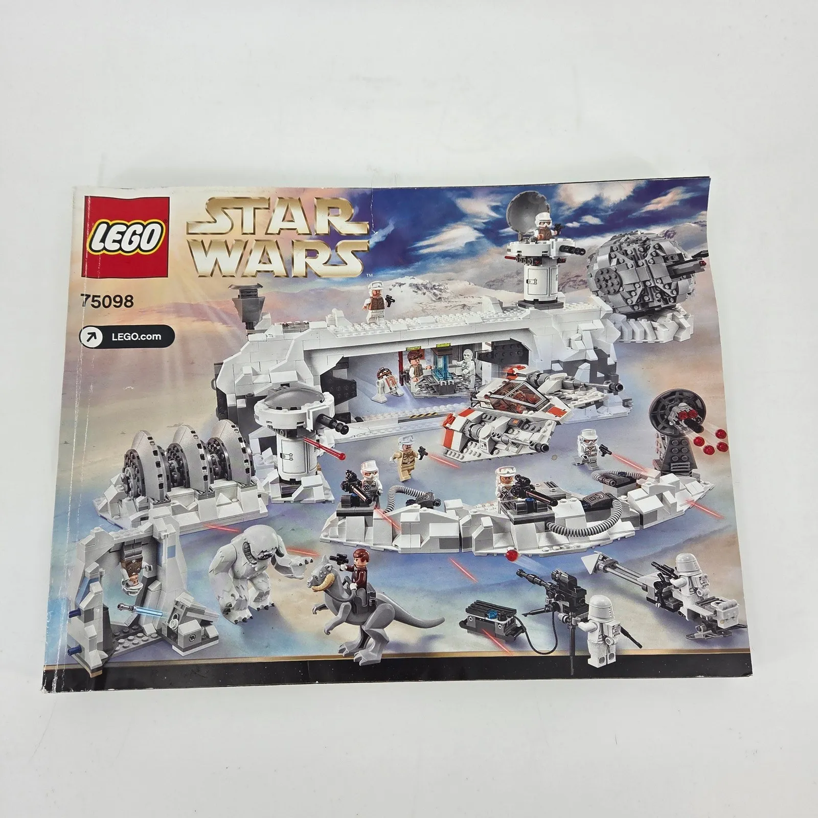Lego Star Wars 75098 Assault on Hoth Instruction Manual Building Guide Only