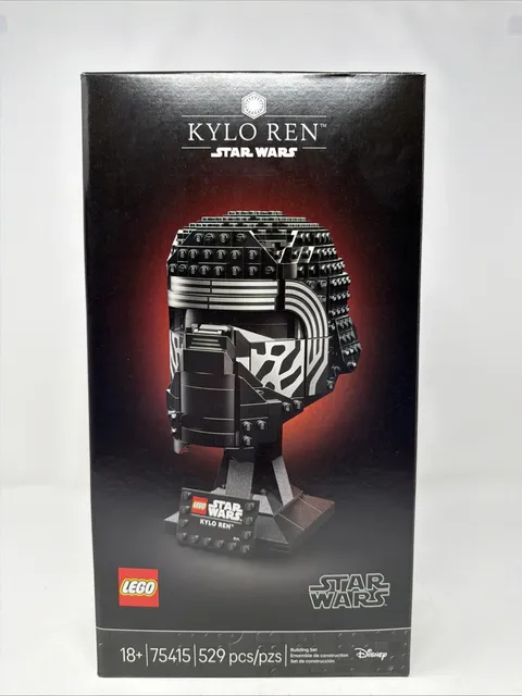 LEGO Star Wars Kylo Ren Helmet 75415 Building Set 529 Pieces New Sealed